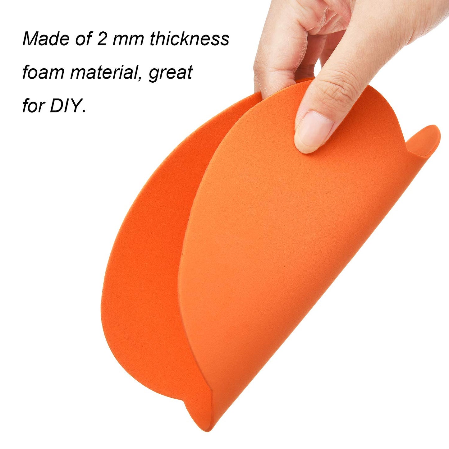 Outus 30 Pieces Foam Halloween Pumpkins Foam Pumpkin Shapes Halloween Craft Kit