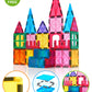 Jasonwell Magnetic Building Tiles – 3D STEM Educational Toys, Multicolor, Ideal for Toddlers & Kids Ages 3-10 Years