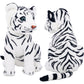 Berry President Stuffed Animal Toys, Plush Toys, Sitting Tiger Stuffed Toys, Lifelike And Lovely Animal Dolls, Gifts For 3+ Boys