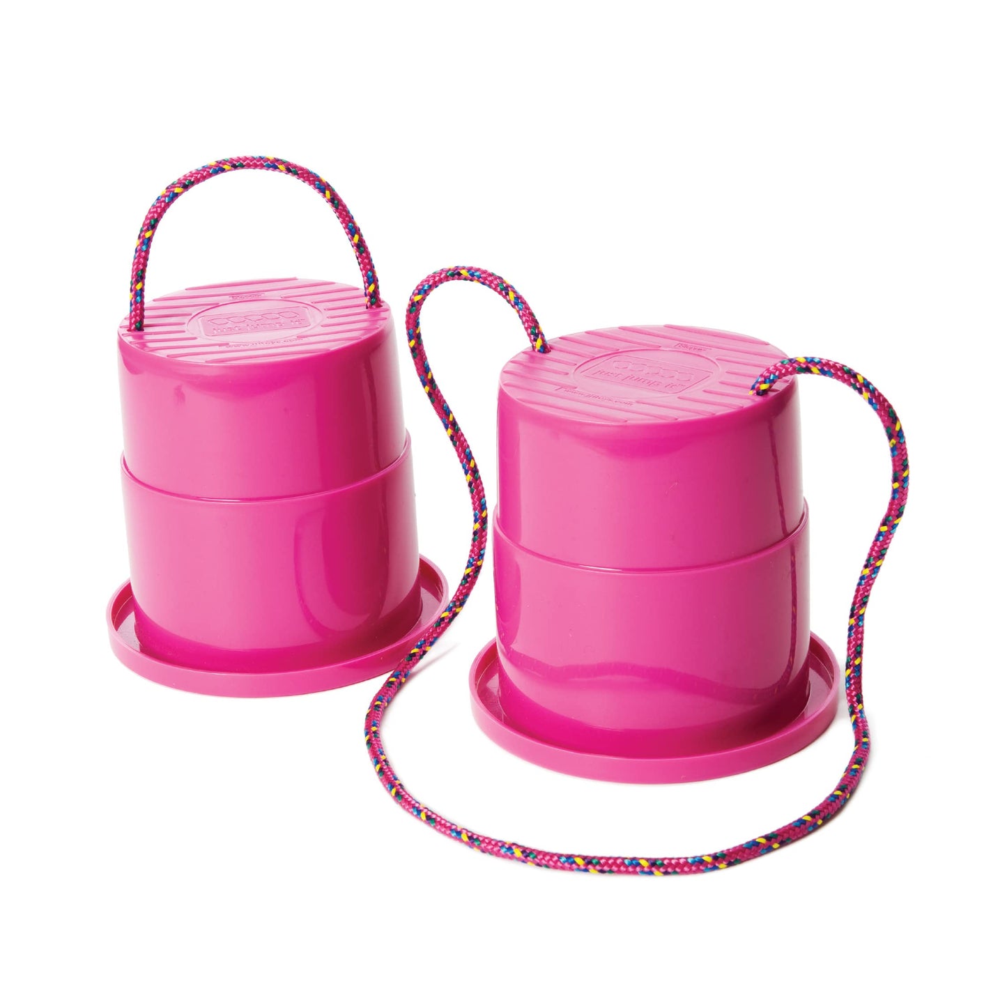 Just Jump It Ez Can Steppers Kids Stilts, Balance Stepping Stones For Kids, Walking Platform Stilt Sensory Stomper Toy For Child