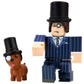 Roblox Action Collection - Series 9 Mystery Figure 6-Pack [Includes 6 Exclusive Virtual Items] , Blue