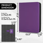 1000+ Pockets Trading Card Binder  enhanced 16 Pocket Card Binder  Ringless Side Loading Collection Album Holder Folders for MTG  TCG  Game Cards & Sports Cards (Purple)