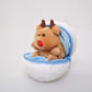 Plushland Snowball Stuffed Zip Up Animal - Reindeer - Cute Plush Animals Assortment - Wonderful Soft Toy For Families And Friend