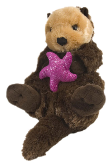 Wild Republic Sea Otter Stuffed Animal, Plush Toy, Gifts For Kids, Cuddlekins 12', Multicolor