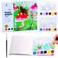 Yxotjhs Paint With Water Books, Watercolor Coloring Books For Kids Ages 4-8, Mess Free Water Painting Book For Toddlers 2-4, Art