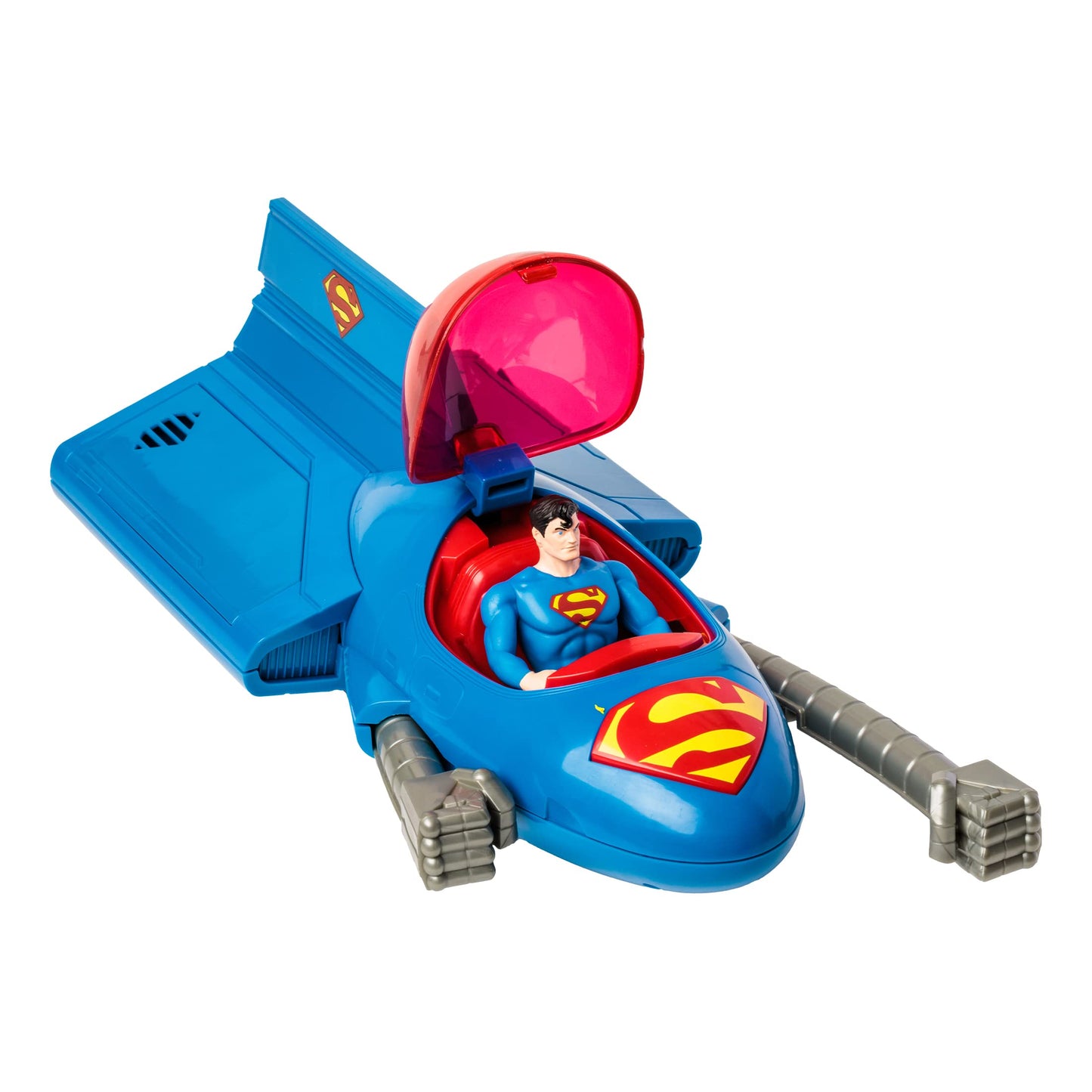 Mcfarlane Toys, Dc Multiverse, 5-Inch Dc Super Powers Supermobile Action Figure Vehicle Compatible With 5-Inch Figures, Collectible Dc Retro 1980’S Super Powers Line Figure – Ages 12+