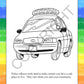 ZOCO - Police Coloring Books for Kids (50 Bulk Pack, Without Crayons) - Games, Puzzles, Activities - Officer Handouts for Kids