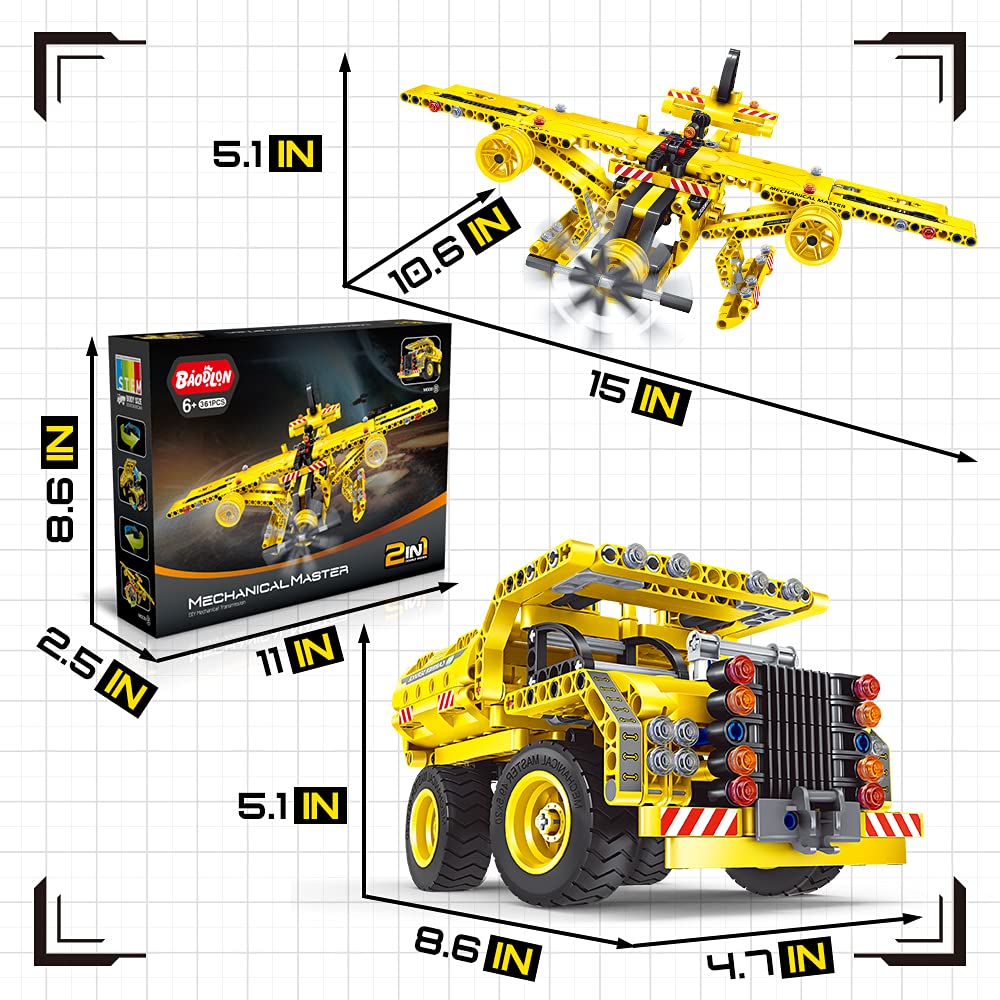 Little Mechanic 2 in 1 Learning Construction Set