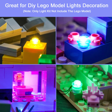 Hilighting Upgraded Led Light Kit Compatible With Lego The Axolotl House Building Set, Lights Decoration Compatible With Lego 21