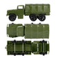 TimMee Plastic Army Men Trucks - OD Green M34 Deuce and a Half Cargo Vehicles US Made