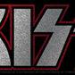 Licenses Products Kiss Logo Glitter Sticker