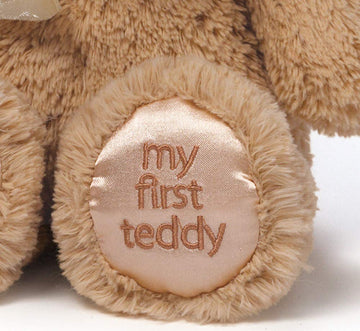 Gund Baby My First Teddy Bear, Ultra Soft Animal Plush Toy For Babies And Newborns, Tan, 18