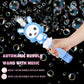 Cartoon Bunny Bubble Machine For Kids With Bubble Solutions,Cute Rabbit Bubble Blower Toys,Electric Musical Bubble Wand,Usb Rech