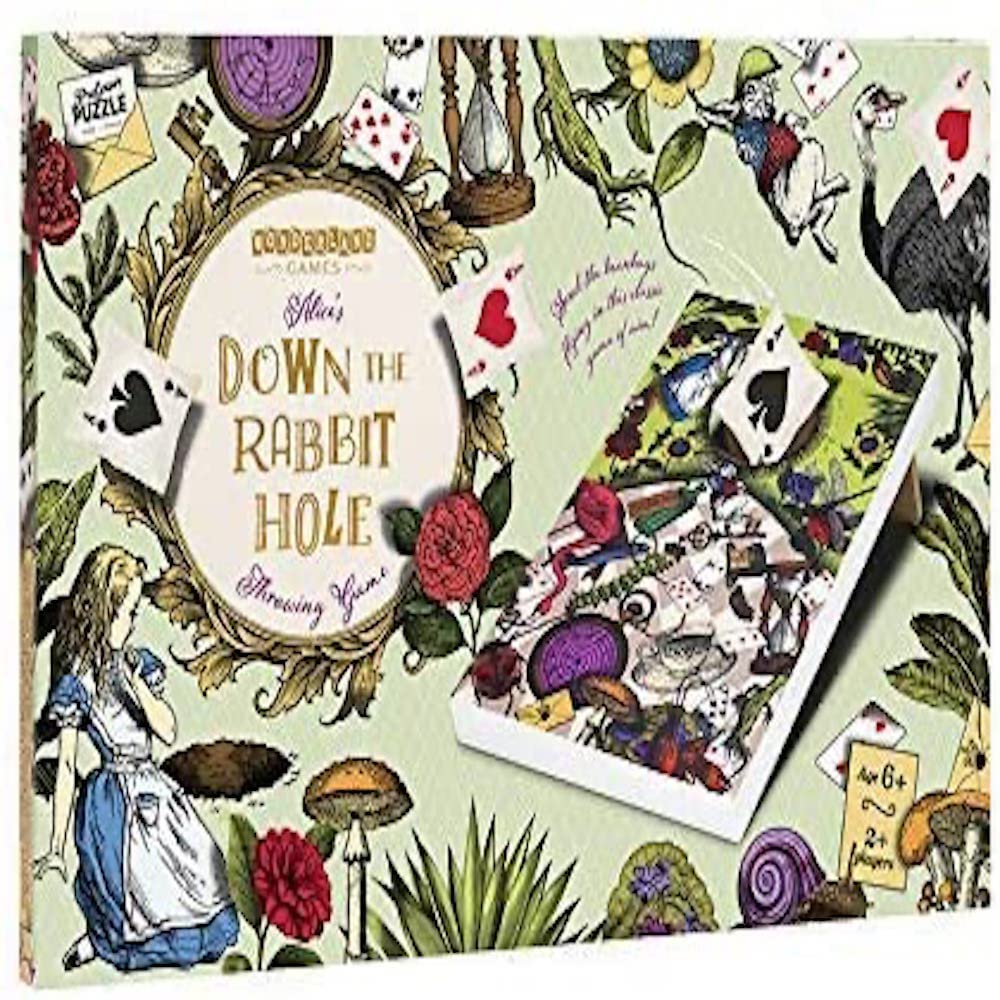 Alice In Wonderland Down The Rabbit Hole Bean Bag Toss Game