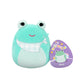 Squishmallows Original 5In Novi The Teal Frog With Gingham Bandana - Official Jazwares Easter Plush (Little)