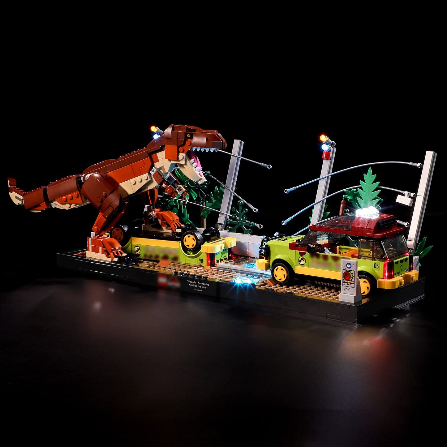 Briksmax Light For Lego T. Rex-Breakout 76956 - Led Lighting Kit Compatible With Lego 76956 - Not Include The Lego Set
