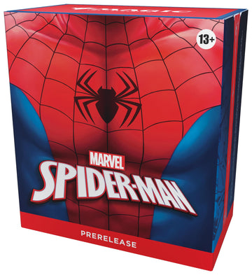 Magic the Gathering Marvels Spider-Man - Prerelease Kit - 6 Play Packs, Promo Card, Dice