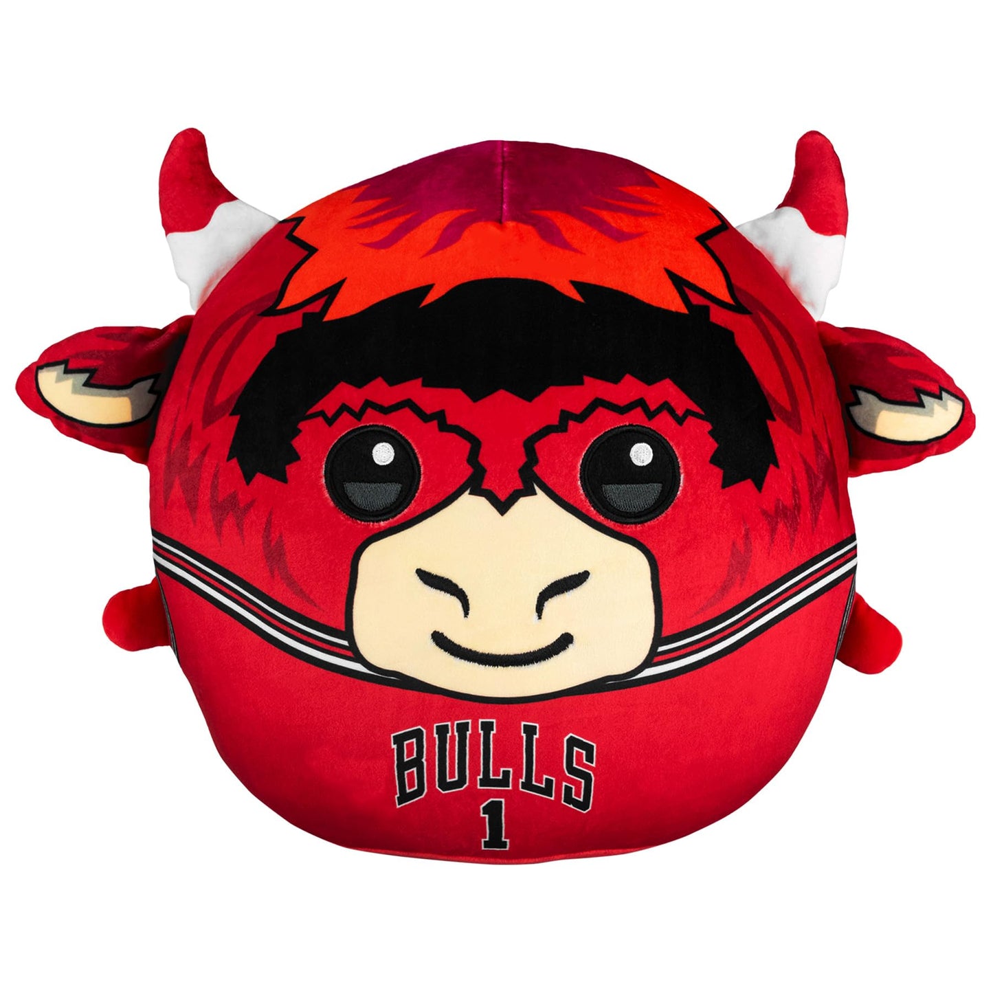 Sleep Squad Chicago Bulls Benny The Bull 12'' Mascot Kiri Cloud Plushie - Official Nba Plush