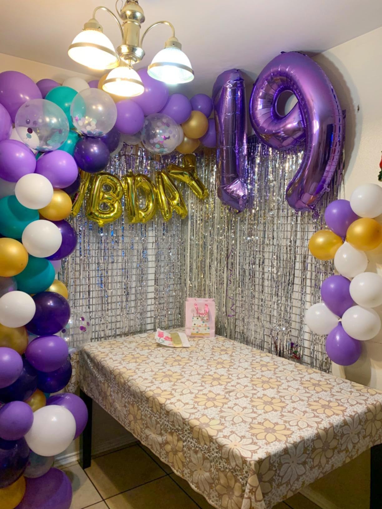 40 Inch Large 9 Balloon Purple Number Balloons, Butterfly Birthday Decorations, Foil Mylar Balloons For 9 19 29 Coraline Birthda