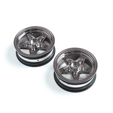 Losi Front Wheel Black Chrome 2 22S Drag LOS43049 RC Tire