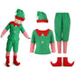 Geyoga Christmas Costumes Cute Outfits Include Hat Shoes And Other Accessories For Kids Cosplay(Green,Medium)