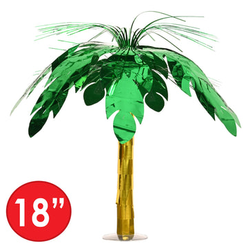 Beistle Palm Tree Cascade Centerpiece