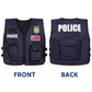 Skcaiht Police Officer Costume For Kids Cop Toddler Boy Costumes For Pretend Play Cosplay Set Ages 3-7