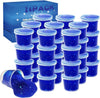 24 Pack Blue Galaxy Star Slime,Party Favor For Kids Girls & Boys,Non Sticky, Stress & Anxiety Relief, Wet, Super Soft Sludge Toy, Easter Egg Filling Stuffers