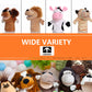 Lomtrats Animal Hand Puppets For Kids With Movable Open Mouths, Perfect For Storytelling,Teaching,Preschool,Birthday Gifts
