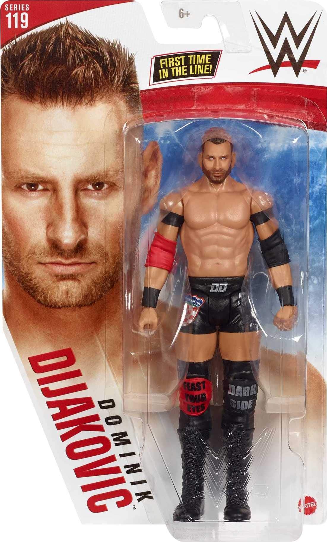 Wwe Dominik Dijakovic Action Figure, Posable 6-In Collectible For Ages 6 Years Old And Up