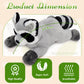 BENINY Giant Raccoon Plush Stuffed Animal 30 - Fluffy Multicolor Raccoon Toy for Kids, Perfect Birthday Gift and Sweet Companion