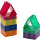 Playmags Magnetic Tiles, 30-Piece Magnet Squares Expansion Set, Construction Building Blocks, Starter Set For Kids Ages 3+