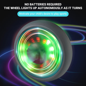 AmazingJoy Toddler Toys for 1 Year Old Boys Girls First Birthday Gifts Age 1-2,Colorful Lighting Baby Balance Bike No Pedal 4 LE