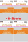 Sleeve Kings Zombicide Compatible Sleeves 76 X 88 Mm (4X110 Pack, 440 Sleeves)