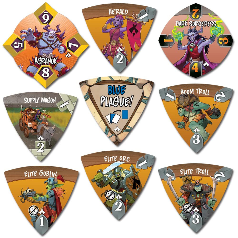 The Dark Titan ?Castle Panic Expansion ?Board Game For Adults And Family ?Cooperative Board Game ?Ages 8+ ?For 1 To 6 Players