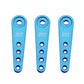 3Pack Vgoohobby 25T Aluminum Alloy Servo Horn Extension Steering Arm 37mm Compatible with Futaba Savox Power HD HSP Himoto MG995