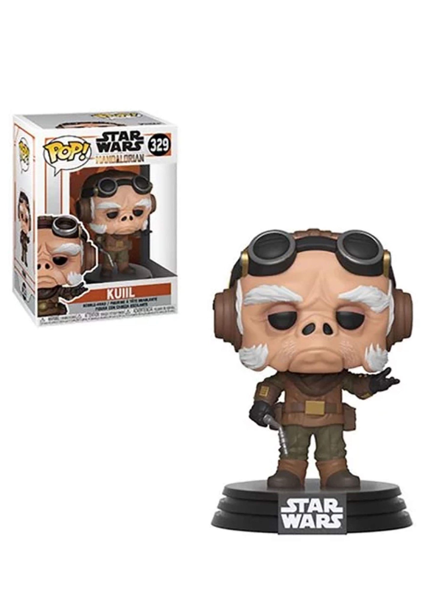 Funko Pop! Star Wars Mandalorian Kuiil Vinyl Figure - Standard Multicolor - Model 42063