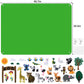 Felt Story Board Set For Kids 3-5 Years Old, 32 Pcs Preschool Zoo Storytelling, Classroom Flannel Toy For Toddlers, Early Learni