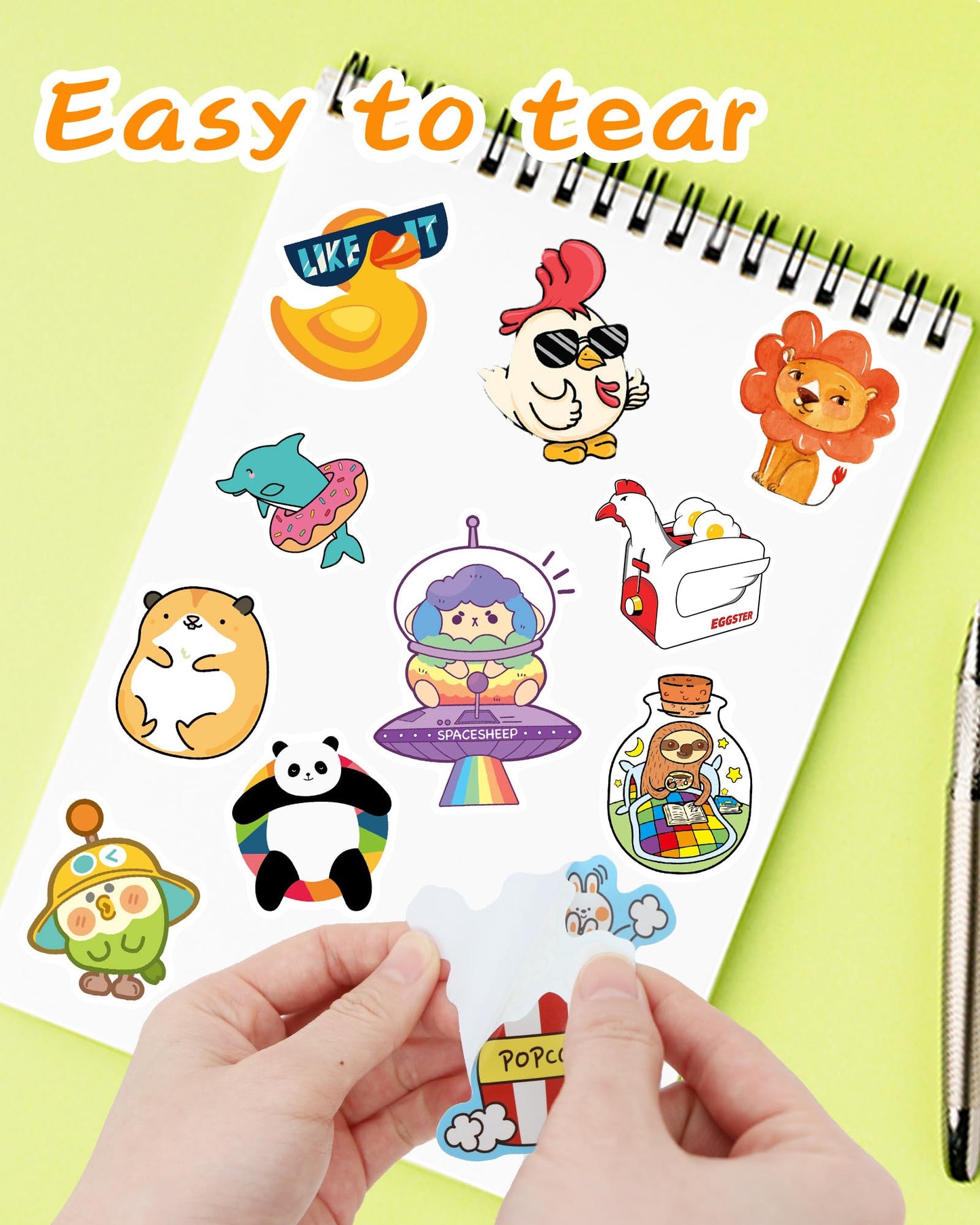 Qkilisy 600Pcs Cute Stickers For Kids Teens, Water Bottle Stickers Vinyl Waterproof Stickers For Classroom, Vsco Aesthetic Stick