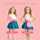 WESAYEE Pink Toddler Purse for Girls, Accessories Included, Pretend Play Handbag for Ages 3-6, Perfect Valentines Gift