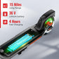 Sisigad Electric Scooter Adults Peak 500W Motor, 8.5'' Solid Tires, 19Mph Speed, Long Miles Range, Scooters For Adults, Foldable