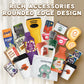 Cash Register Playset for Kids - 48PCS with Toy Coffee Machine,Pretend Play Money, Calculator, Scanner, Credit Card and Play Foo