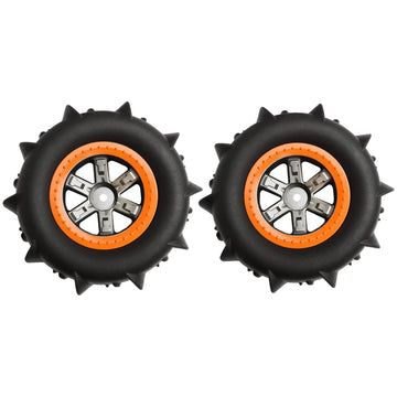 GDOOL RC Car Paddle Tires Wheels LG-ZJ02 25-ZJ02 920-ZJ02 for High Speed 9125 9155 9156 RC Cars S920 S921 104009 RC Trucks(2 PCS