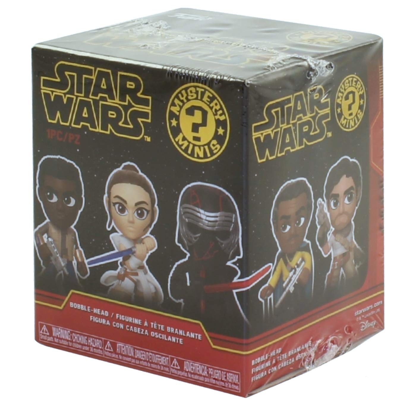 Funko Mystery Mini: Star Wars, Episode 9 Rise Of Skywalker - One Random Mystery Figure, Multicolor