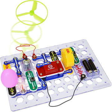 Snap Circuits Jr. Select Sc-130 Electronics Exploration Kit | Over 130 Projects | Full Color Project Manual | 30+ Parts | Stem E