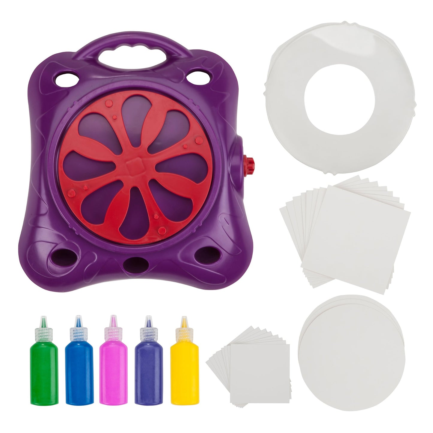 Creative Kids Spin & Paint Art Kit - Multicolor Spinning Art Machine for Ages 6+ - Great Christmas Gift
