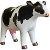 Jet Creations 37 Long Inflatable Cow Toys, Milk White Lifelike Blow-Up Cow Toy Figure for Decoration or Play, Livestock Theme Pa