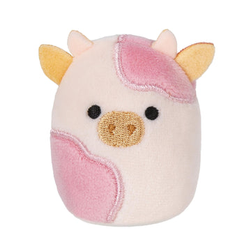 Squishville By Original Squishmallows Cow Squad Plush - Four 2-Inch Squishmallows Plush Including Reshma, Candess, Calton, And 1 Surprise - Toys For Kids