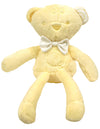 Sammy Bear 12    Lemon Yellow Stuffed Animal For Newborns Toddlers And Kids Ages 0 And Up, Cuddly And Lovable, Washable Plush To