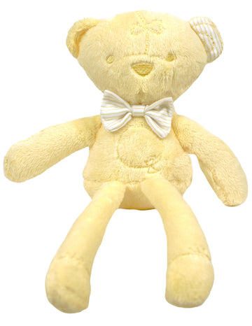 Sammy Bear 12    Lemon Yellow Stuffed Animal For Newborns Toddlers And Kids Ages 0 And Up, Cuddly And Lovable, Washable Plush To